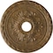 Ekena Millwork Palmetto Ceiling Medallion (Fits Canopies up to 5"), 20 7/8"OD x 3 5/8"ID x 1 5/8"P, Rubbed Bronze CM20PMRZS - alternate 1